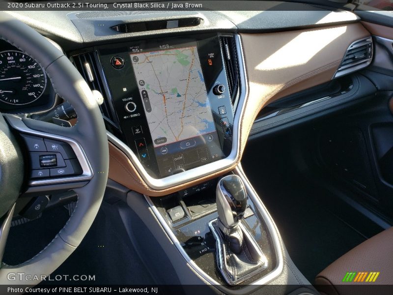 Navigation of 2020 Outback 2.5i Touring