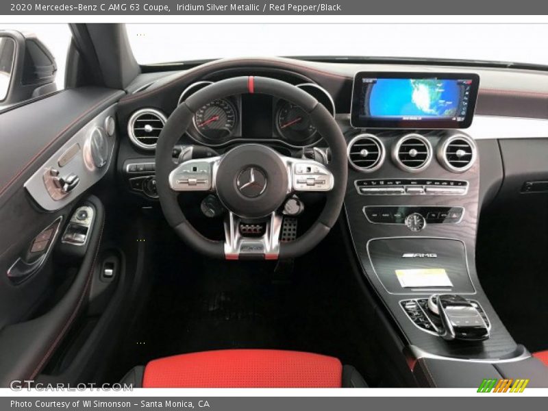 Controls of 2020 C AMG 63 Coupe