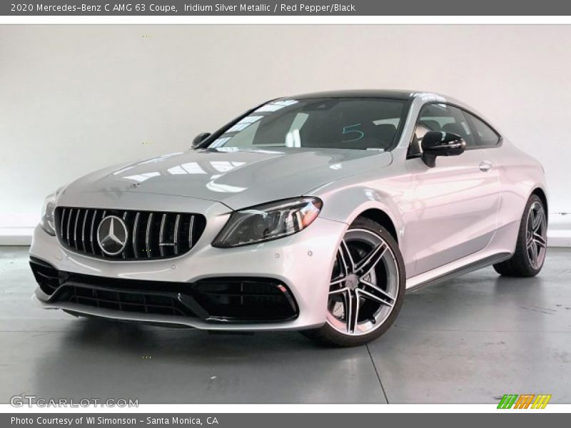 Front 3/4 View of 2020 C AMG 63 Coupe