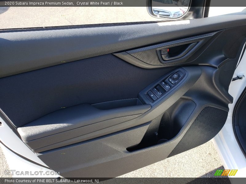 Crystal White Pearl / Black 2020 Subaru Impreza Premium Sedan