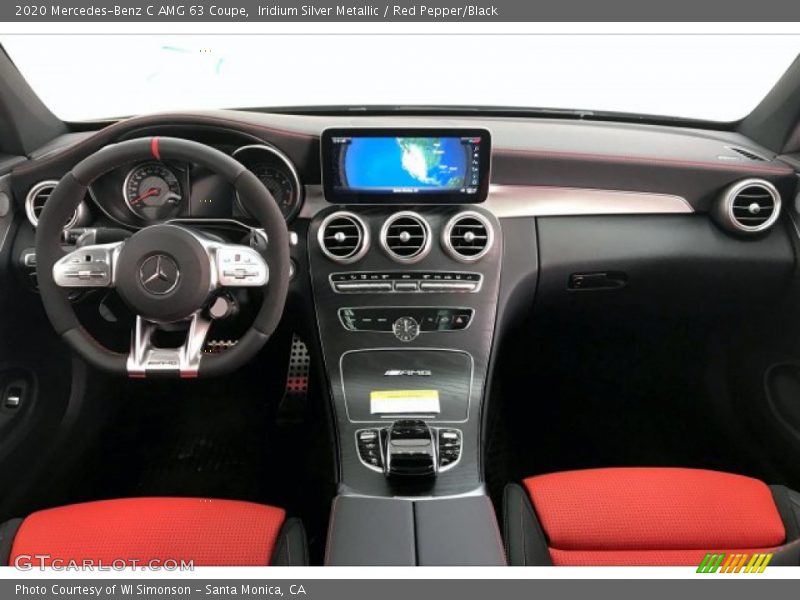 Dashboard of 2020 C AMG 63 Coupe