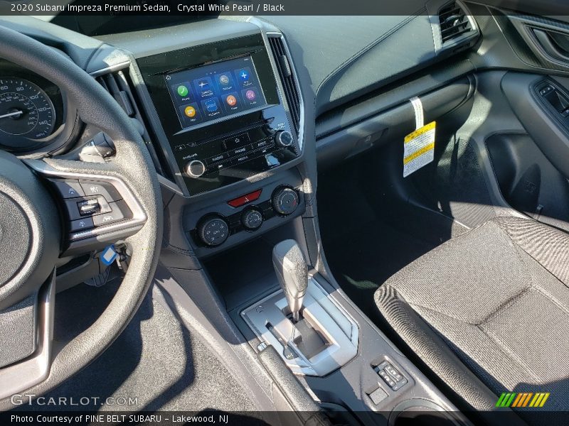 Crystal White Pearl / Black 2020 Subaru Impreza Premium Sedan