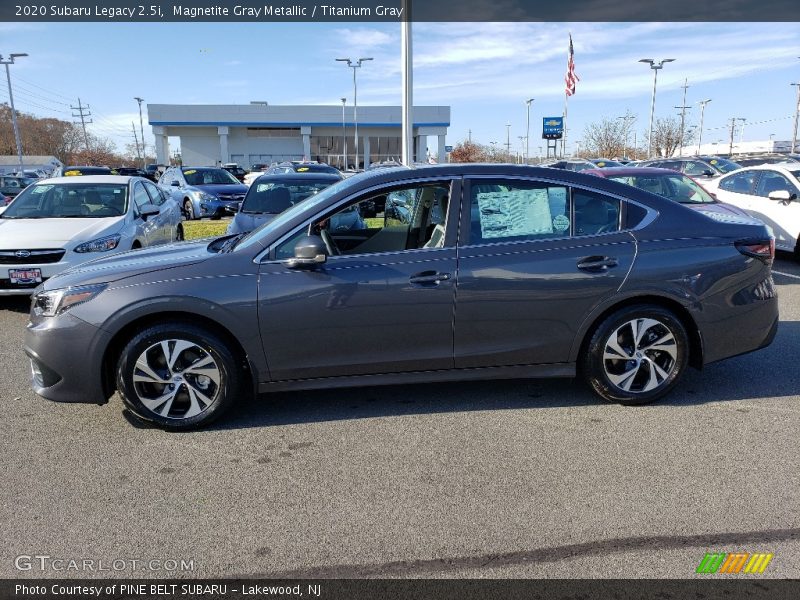 Magnetite Gray Metallic / Titanium Gray 2020 Subaru Legacy 2.5i