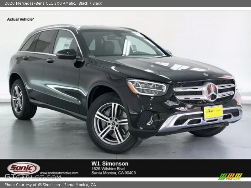 Black / Black 2020 Mercedes-Benz GLC 300 4Matic