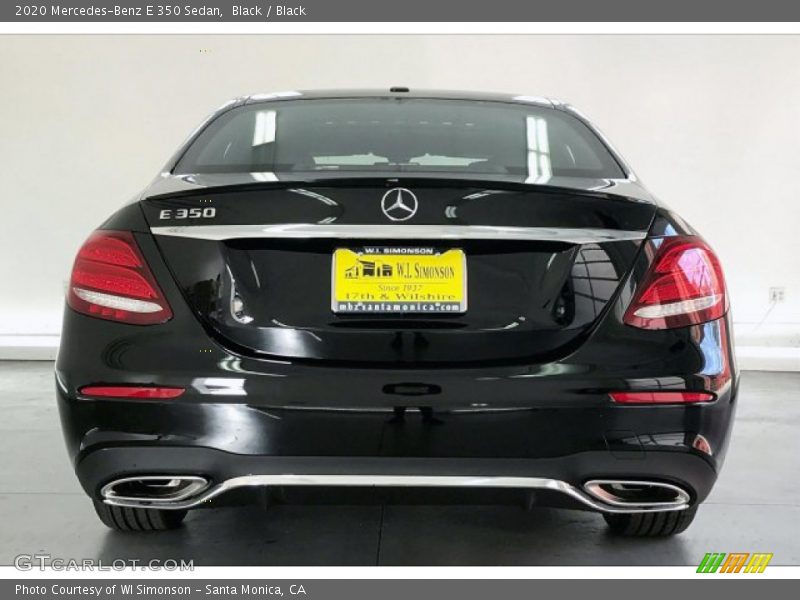 Black / Black 2020 Mercedes-Benz E 350 Sedan