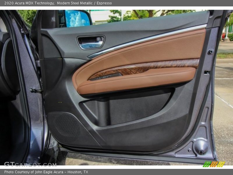 Modern Steel Metallic / Espresso 2020 Acura MDX Technology