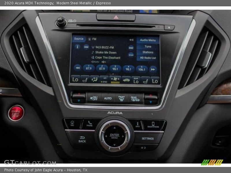 Modern Steel Metallic / Espresso 2020 Acura MDX Technology