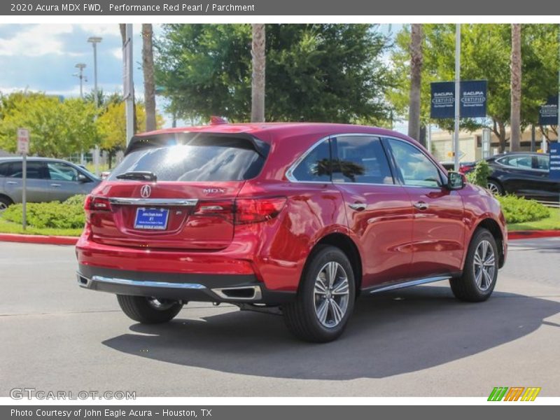 Performance Red Pearl / Parchment 2020 Acura MDX FWD
