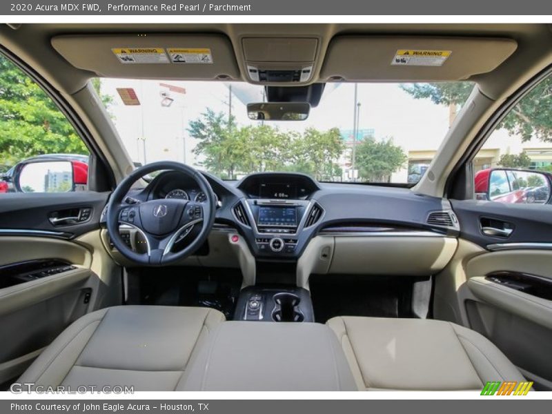 Dashboard of 2020 MDX FWD