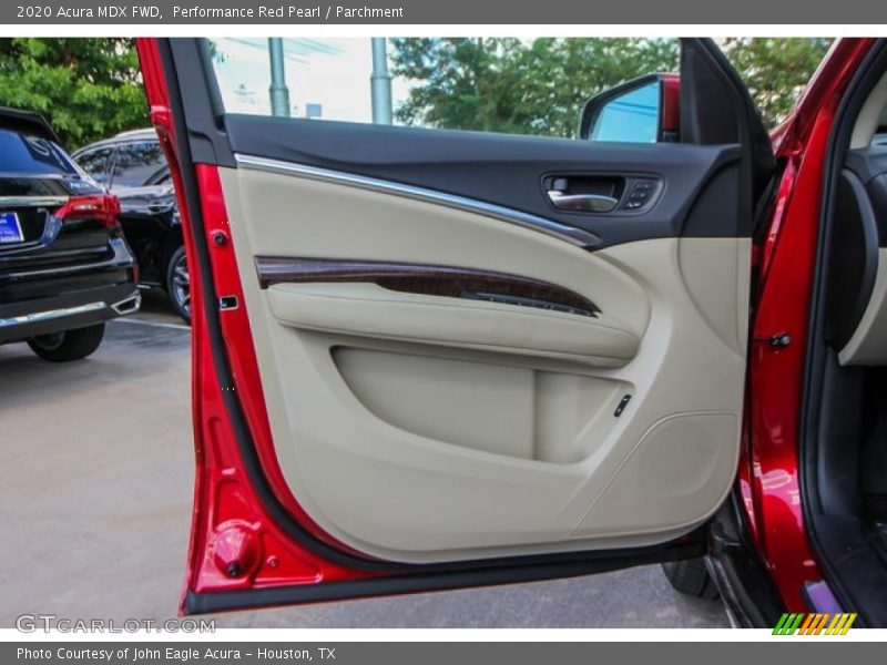 Performance Red Pearl / Parchment 2020 Acura MDX FWD