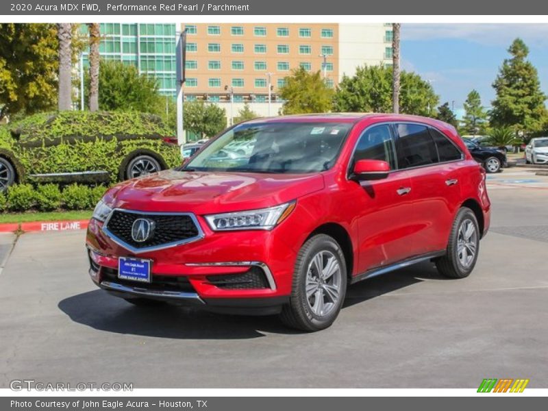 Performance Red Pearl / Parchment 2020 Acura MDX FWD