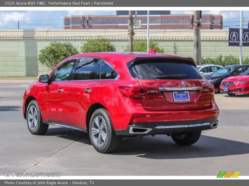 Performance Red Pearl / Parchment 2020 Acura MDX FWD