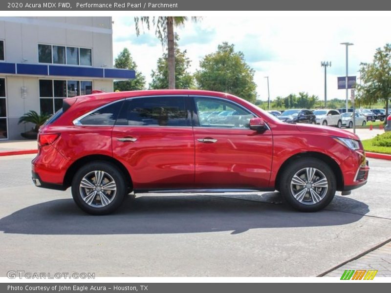 Performance Red Pearl / Parchment 2020 Acura MDX FWD