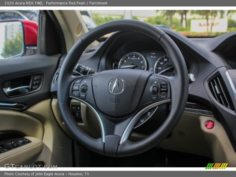 Performance Red Pearl / Parchment 2020 Acura MDX FWD