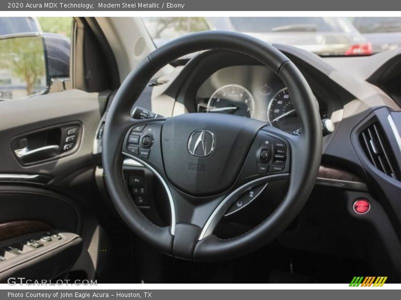 Modern Steel Metallic / Ebony 2020 Acura MDX Technology