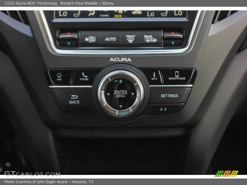 Modern Steel Metallic / Ebony 2020 Acura MDX Technology
