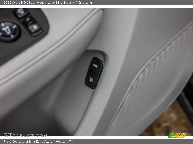 Lunar Silver Metallic / Graystone 2020 Acura MDX Technology