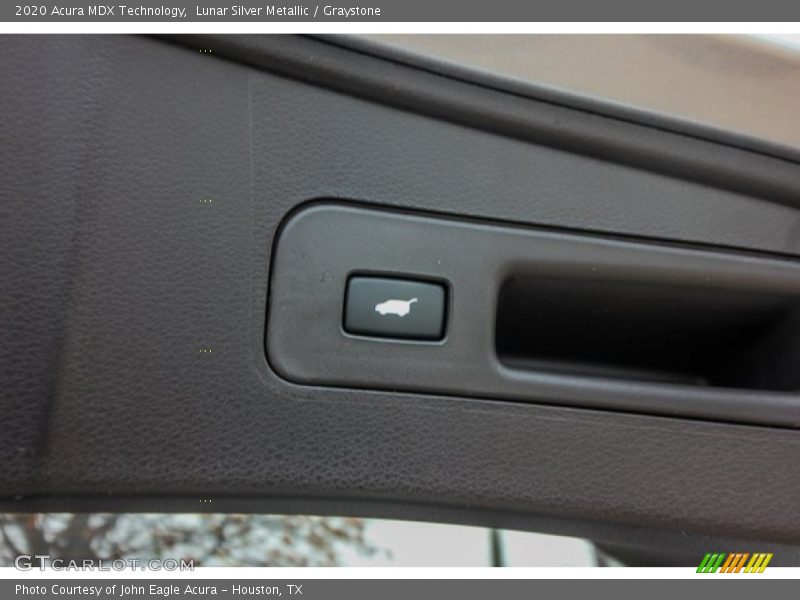 Lunar Silver Metallic / Graystone 2020 Acura MDX Technology