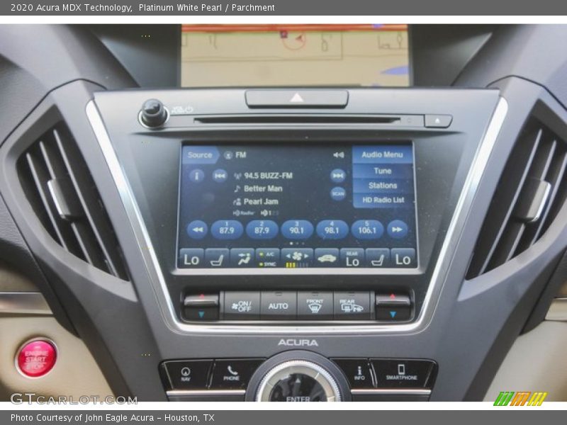 Platinum White Pearl / Parchment 2020 Acura MDX Technology