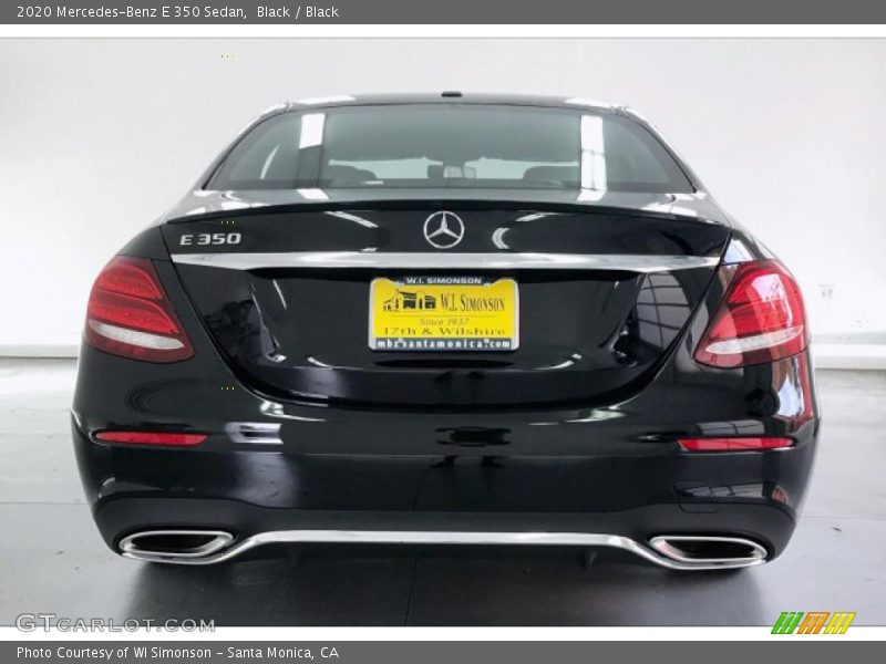 Black / Black 2020 Mercedes-Benz E 350 Sedan