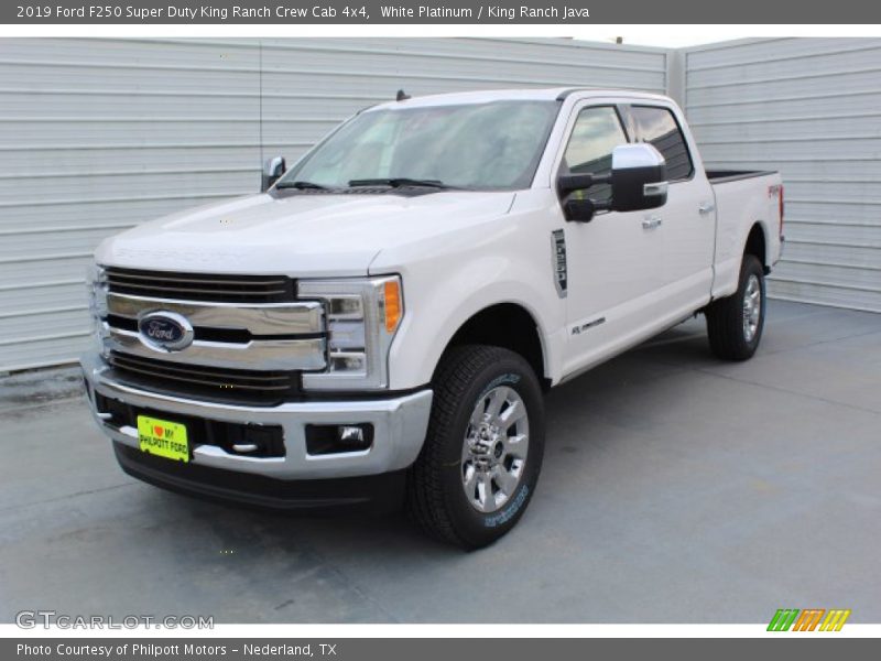 White Platinum / King Ranch Java 2019 Ford F250 Super Duty King Ranch Crew Cab 4x4