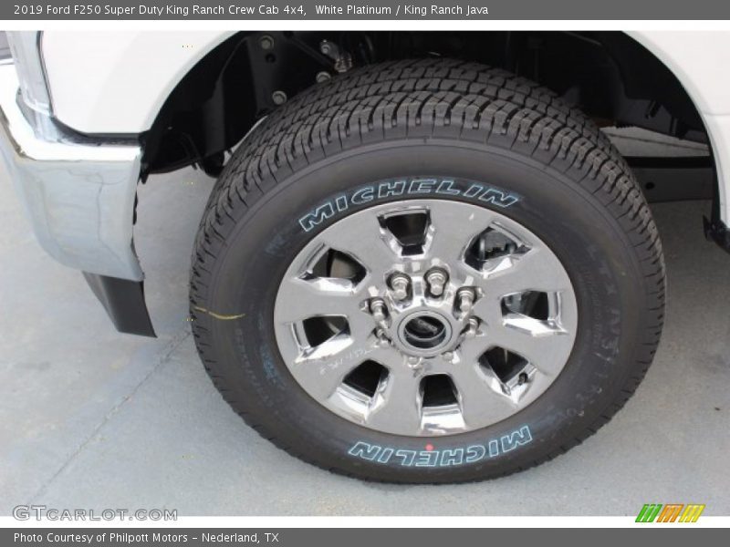 White Platinum / King Ranch Java 2019 Ford F250 Super Duty King Ranch Crew Cab 4x4