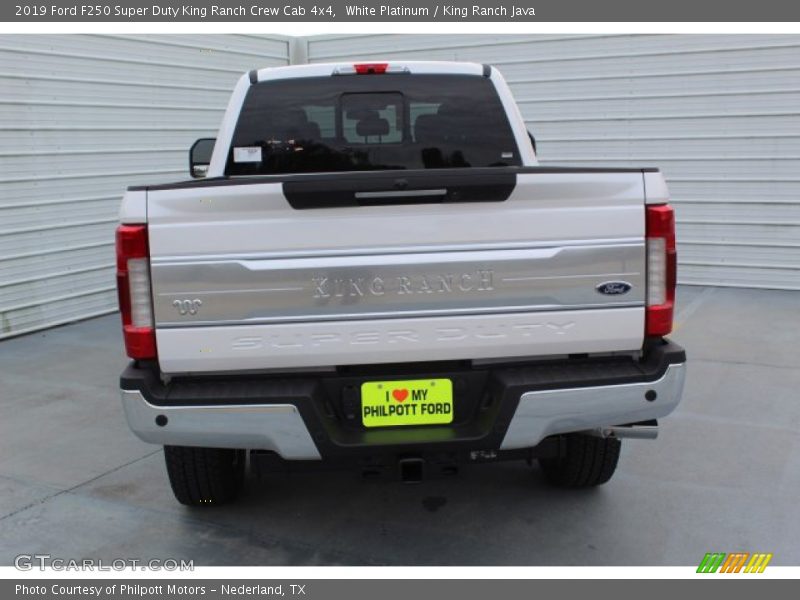 White Platinum / King Ranch Java 2019 Ford F250 Super Duty King Ranch Crew Cab 4x4
