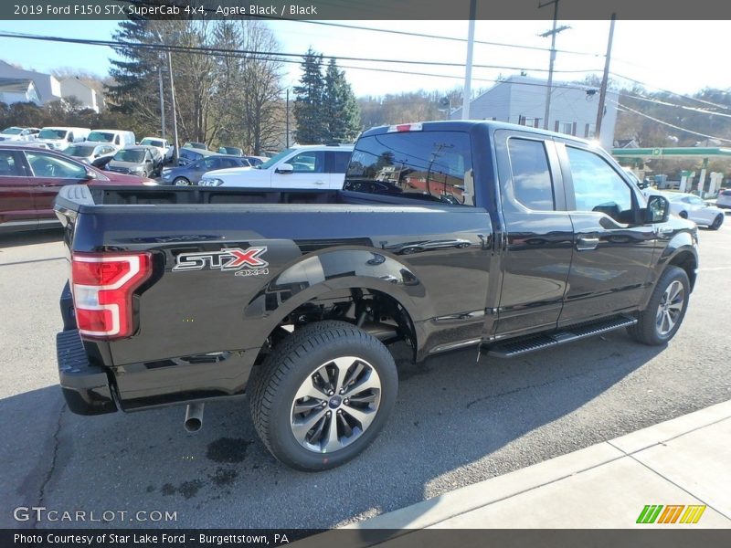 Agate Black / Black 2019 Ford F150 STX SuperCab 4x4