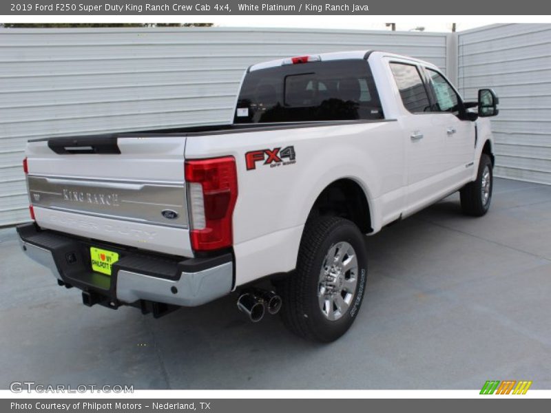 White Platinum / King Ranch Java 2019 Ford F250 Super Duty King Ranch Crew Cab 4x4
