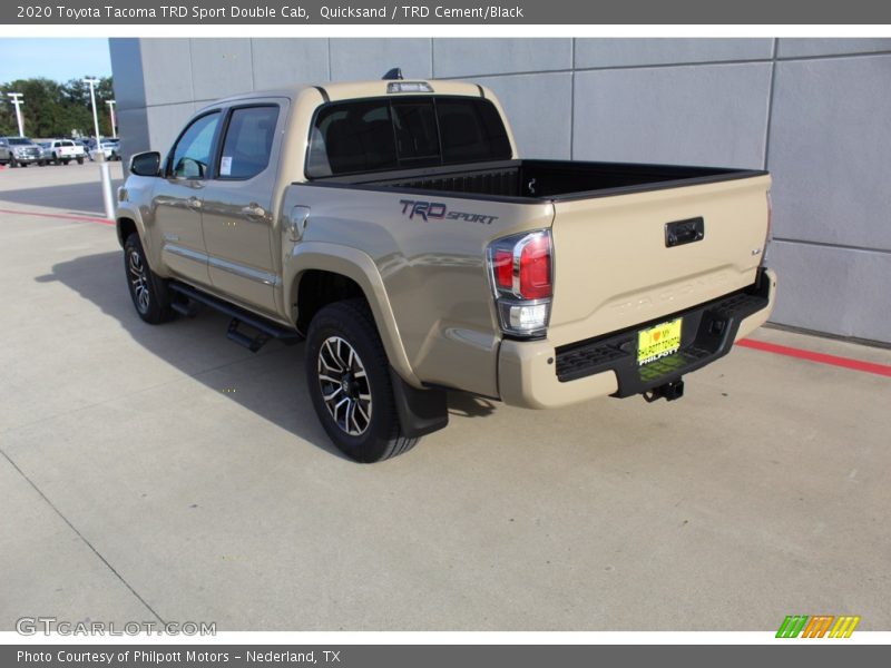 Quicksand / TRD Cement/Black 2020 Toyota Tacoma TRD Sport Double Cab