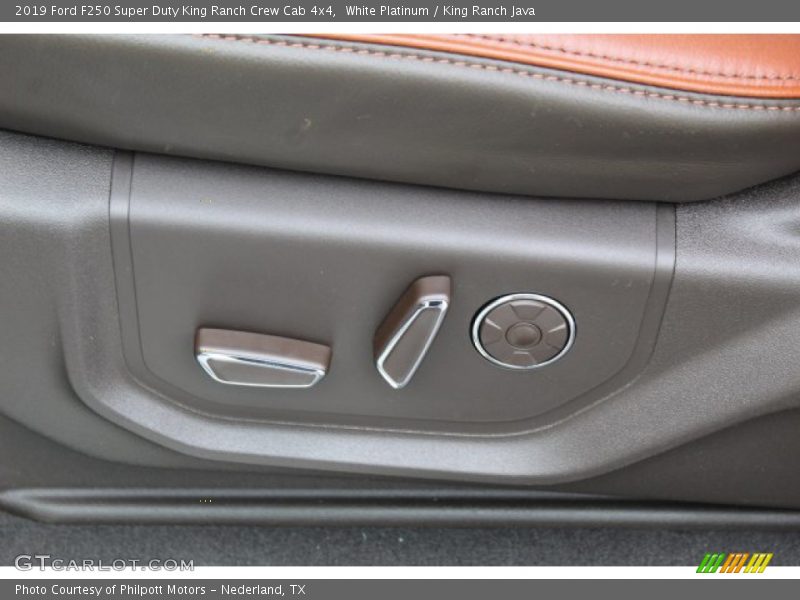 White Platinum / King Ranch Java 2019 Ford F250 Super Duty King Ranch Crew Cab 4x4
