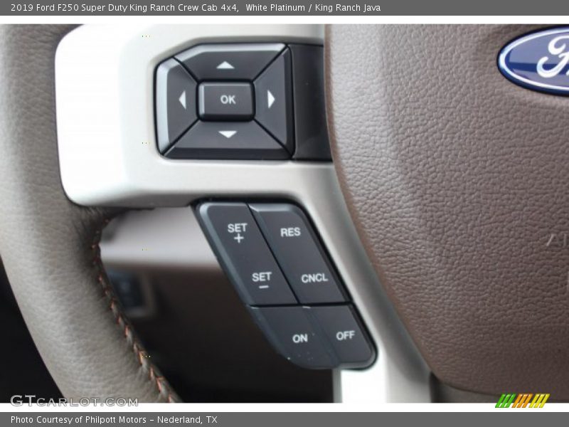 White Platinum / King Ranch Java 2019 Ford F250 Super Duty King Ranch Crew Cab 4x4