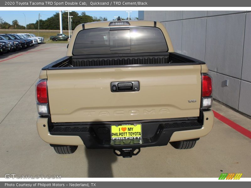 Quicksand / TRD Cement/Black 2020 Toyota Tacoma TRD Sport Double Cab