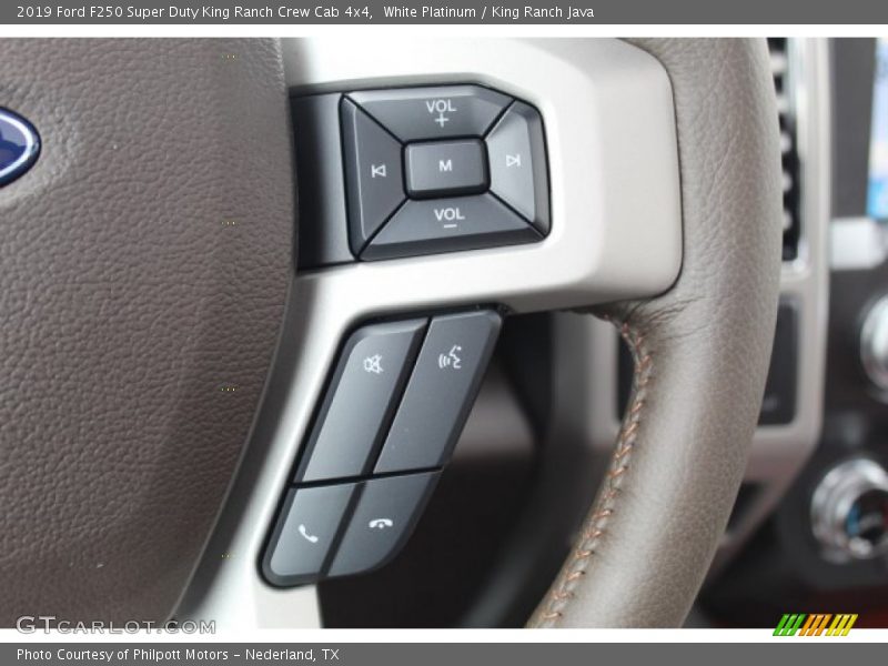 White Platinum / King Ranch Java 2019 Ford F250 Super Duty King Ranch Crew Cab 4x4