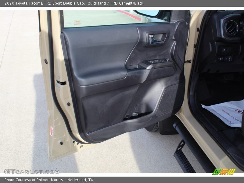 Quicksand / TRD Cement/Black 2020 Toyota Tacoma TRD Sport Double Cab