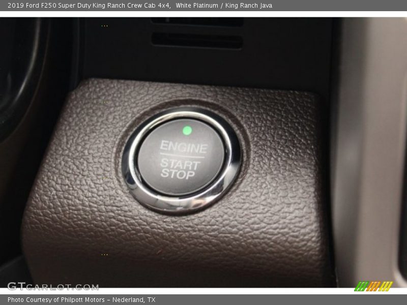 White Platinum / King Ranch Java 2019 Ford F250 Super Duty King Ranch Crew Cab 4x4