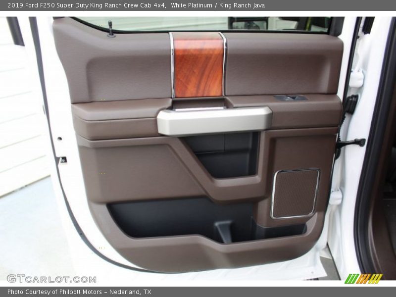 White Platinum / King Ranch Java 2019 Ford F250 Super Duty King Ranch Crew Cab 4x4