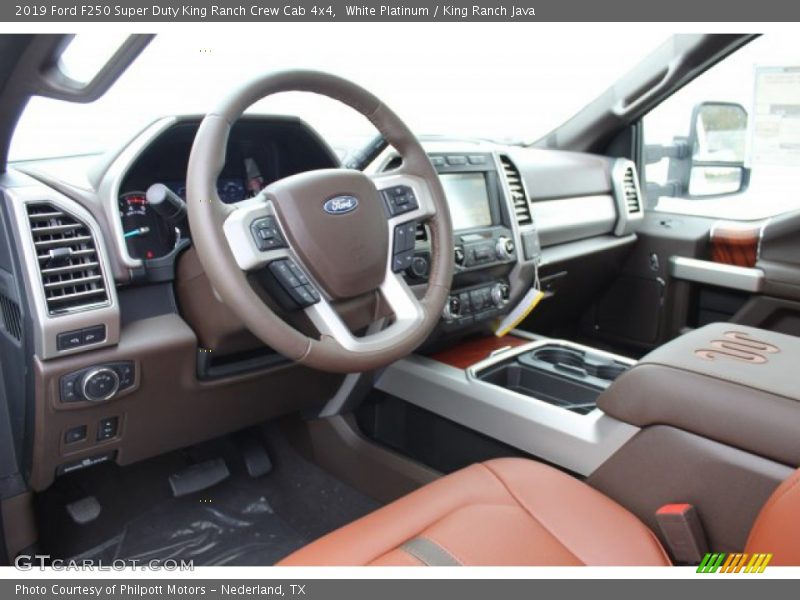 White Platinum / King Ranch Java 2019 Ford F250 Super Duty King Ranch Crew Cab 4x4