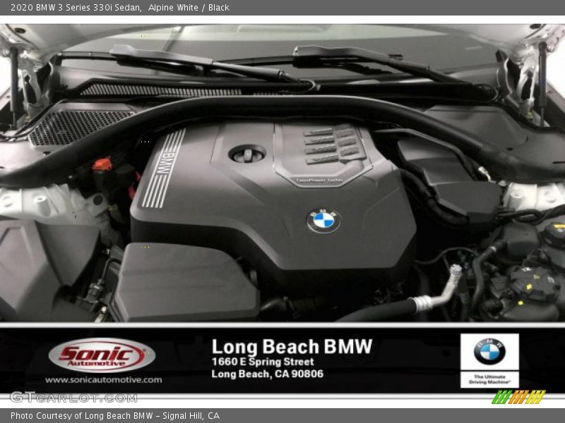 Alpine White / Black 2020 BMW 3 Series 330i Sedan