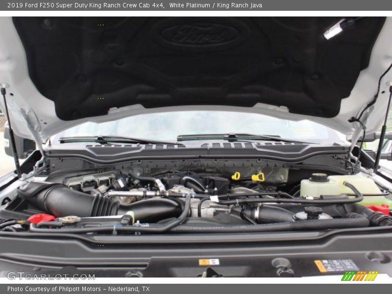 White Platinum / King Ranch Java 2019 Ford F250 Super Duty King Ranch Crew Cab 4x4