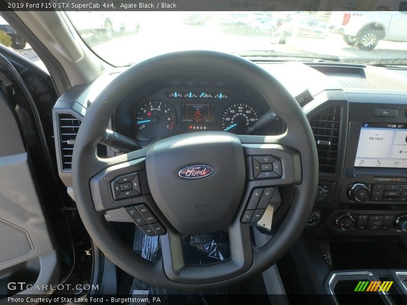 Agate Black / Black 2019 Ford F150 STX SuperCab 4x4
