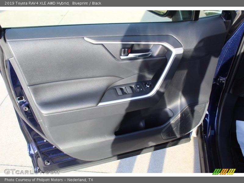 Blueprint / Black 2019 Toyota RAV4 XLE AWD Hybrid