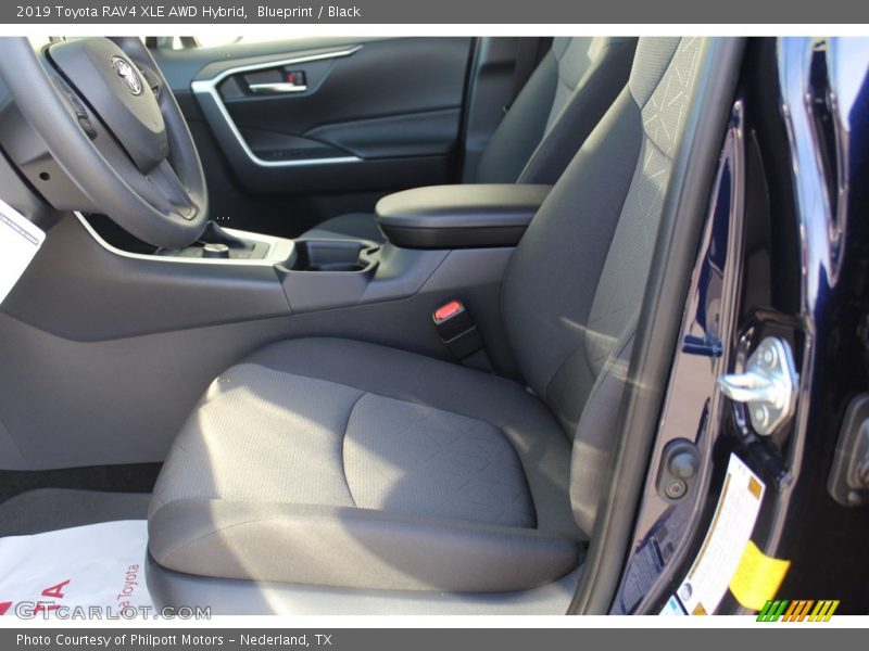 Blueprint / Black 2019 Toyota RAV4 XLE AWD Hybrid