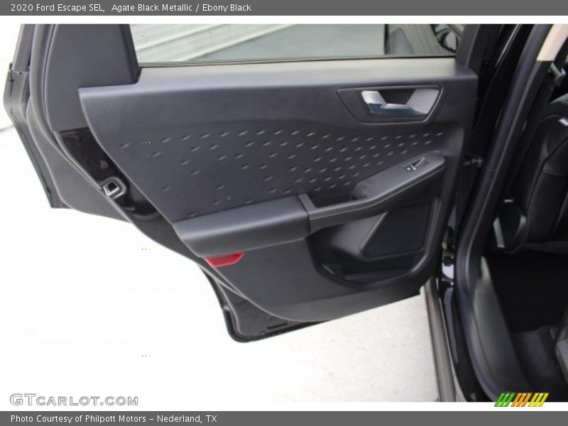 Agate Black Metallic / Ebony Black 2020 Ford Escape SEL