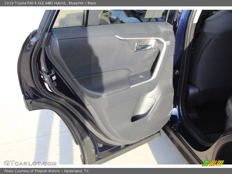 Blueprint / Black 2019 Toyota RAV4 XLE AWD Hybrid