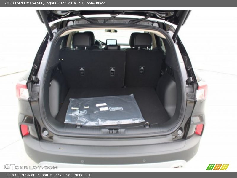 Agate Black Metallic / Ebony Black 2020 Ford Escape SEL