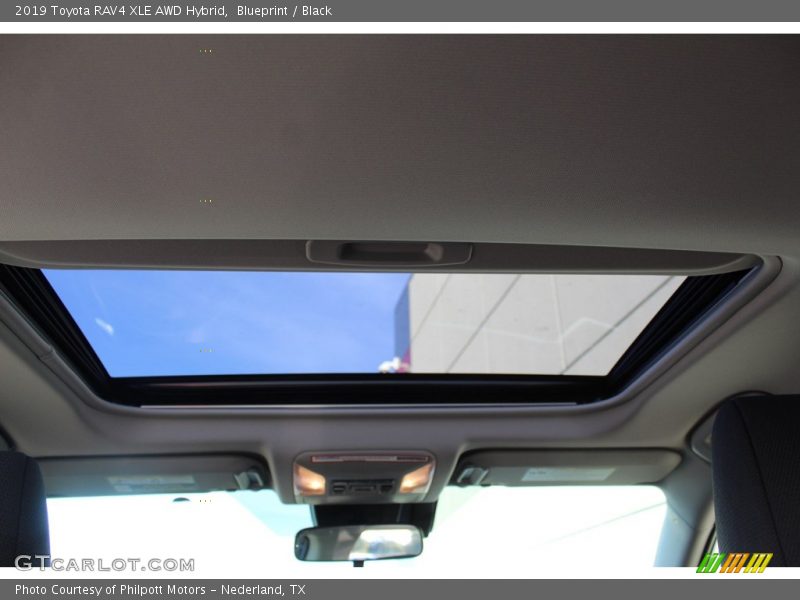 Blueprint / Black 2019 Toyota RAV4 XLE AWD Hybrid