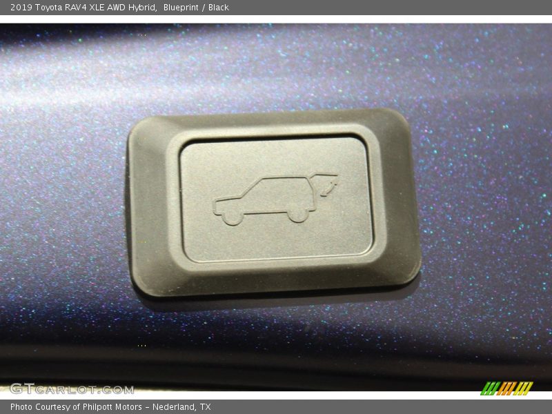 Blueprint / Black 2019 Toyota RAV4 XLE AWD Hybrid