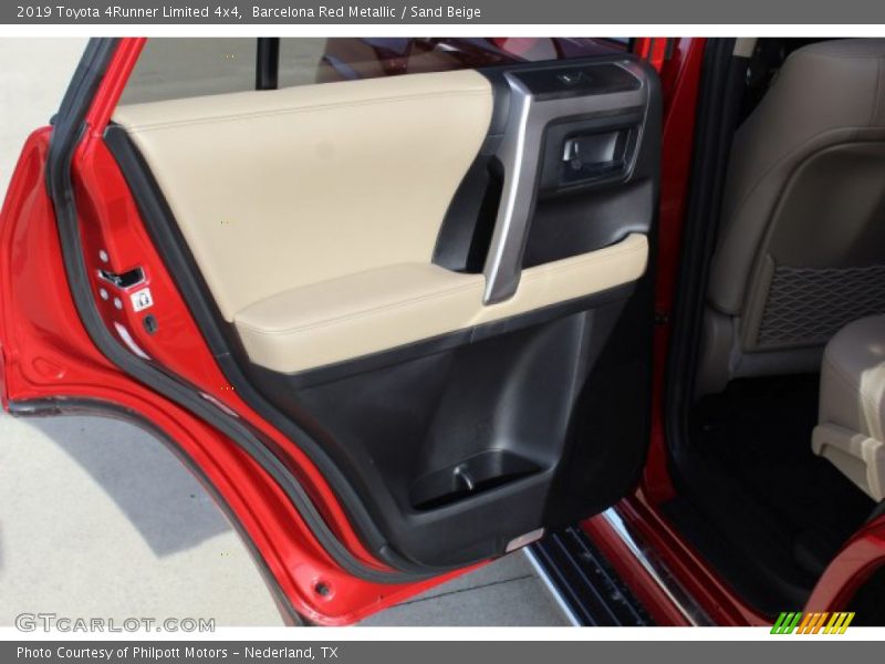 Barcelona Red Metallic / Sand Beige 2019 Toyota 4Runner Limited 4x4
