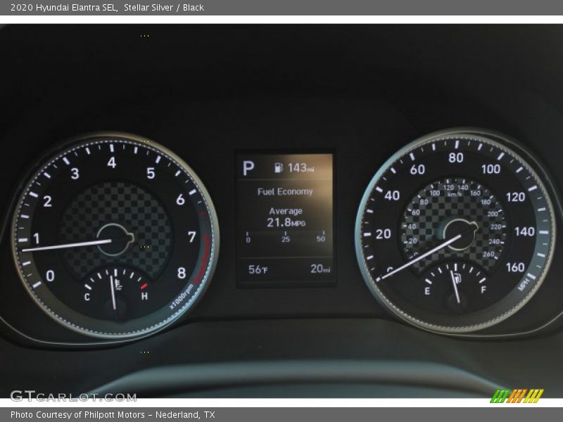 Stellar Silver / Black 2020 Hyundai Elantra SEL